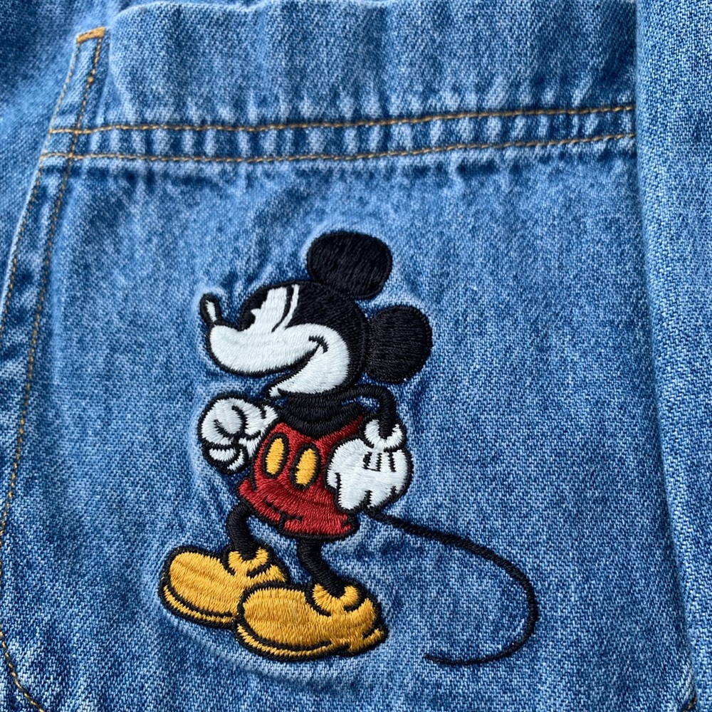 Blue Mickey Ripped Jean Jacket - Picture 3 of 5